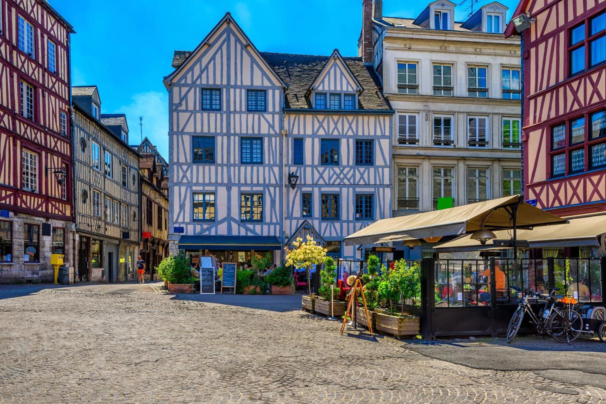 Le Charmant F2 Rue Du Gros Horloge A Rouen! Eksteriør bilde